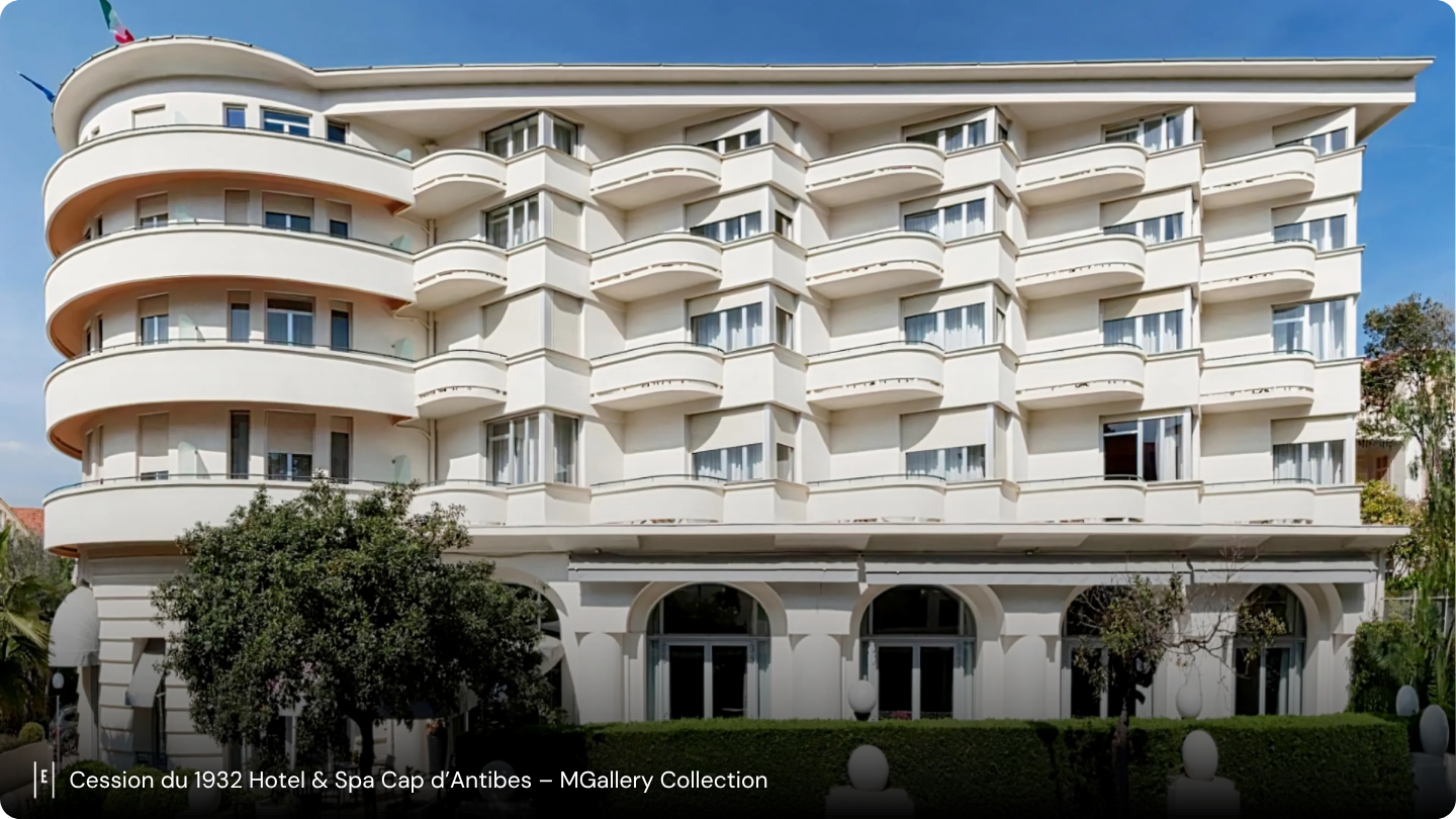 EXTENDAM annonce la cession du 1932 Hotel & Spa Cap d’Antibes – MGallery Collection, établissement 4 étoiles de 64 chambres situé à Juan-les-Pins, au cœur du Cap d’Antibes. Acquis en 2021, via une PME hôtelière, par EXTENDAM aux côtés de son partenaire opérateur KER Hospitality, l’actif a bénéficié d’un important programme de rénovation et de…