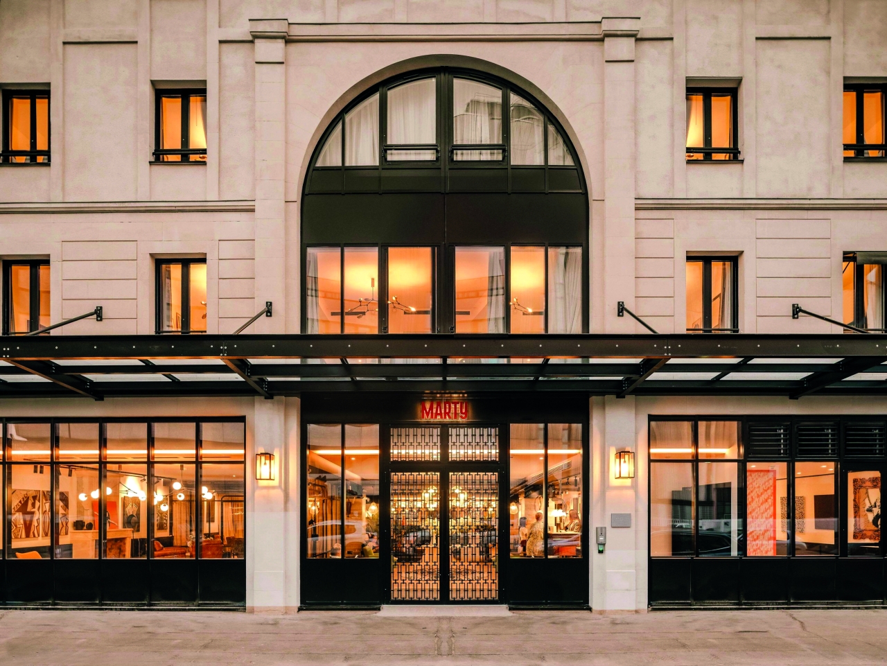 Marty Hotel Bordeaux facade