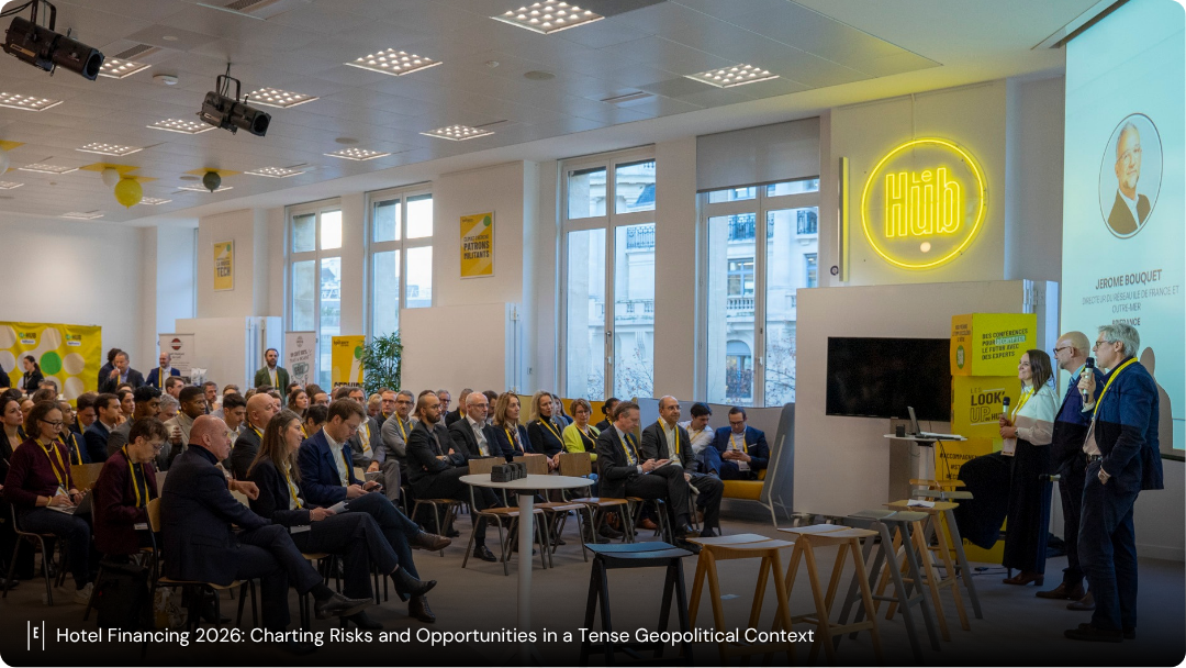 Webinar on hotel financing 2026, Club Banques Tourisme